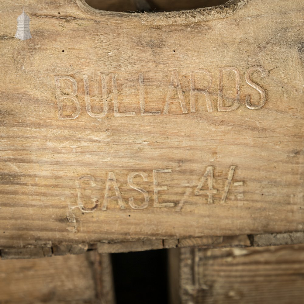 Batch of 6 Bullards & Sons Ltd. Norwich Wooden Bottle Crates