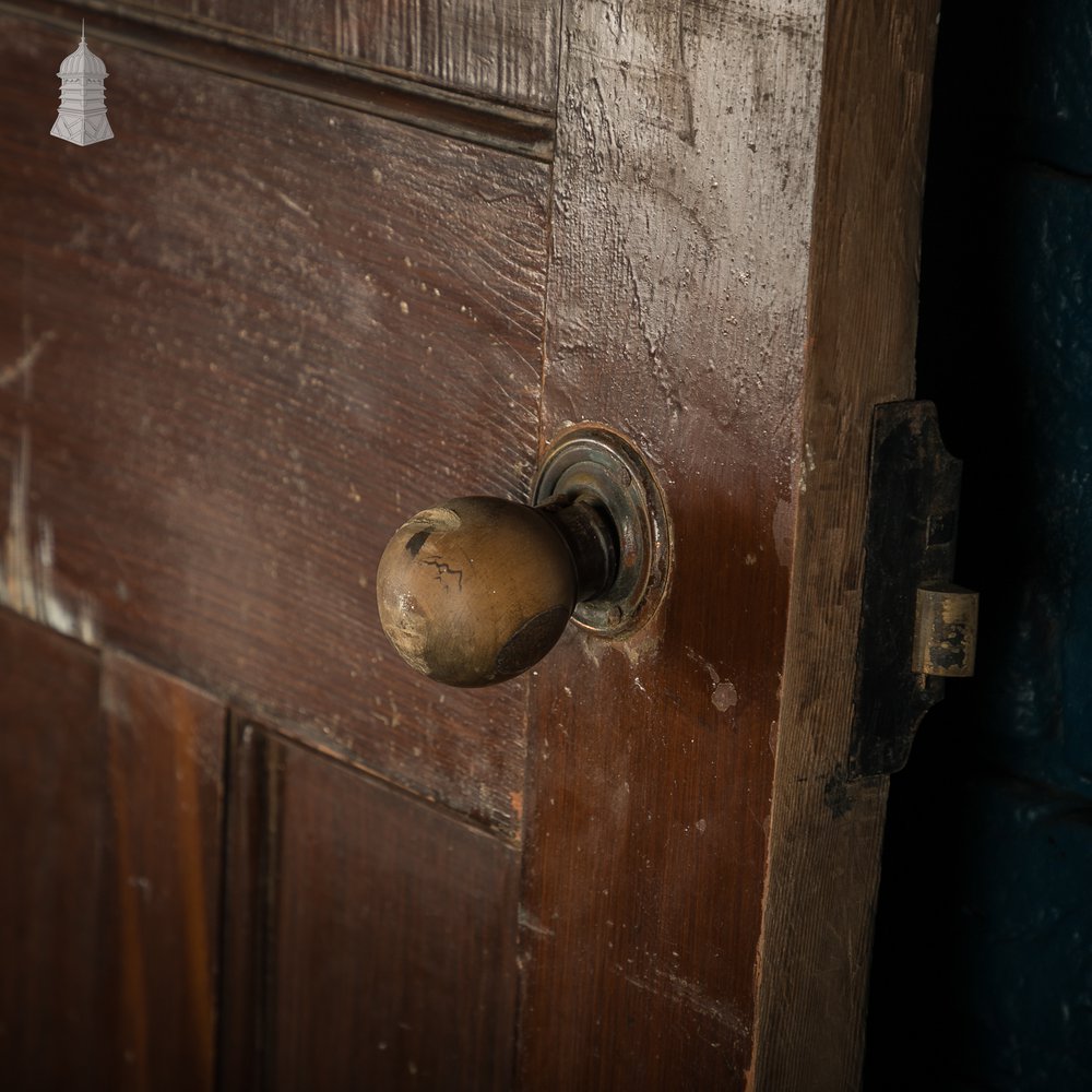 1930s 4-Panel Wooden Door