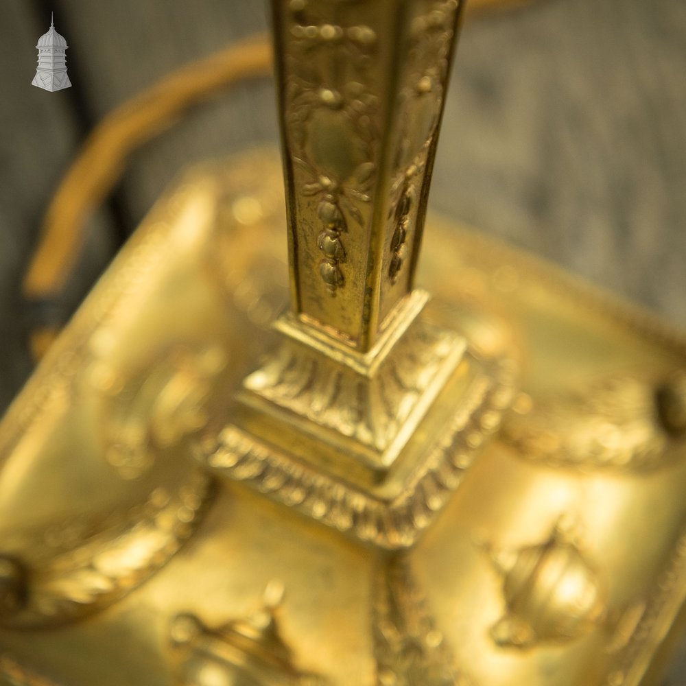 Empire Table Lamp, Converted Candlestick