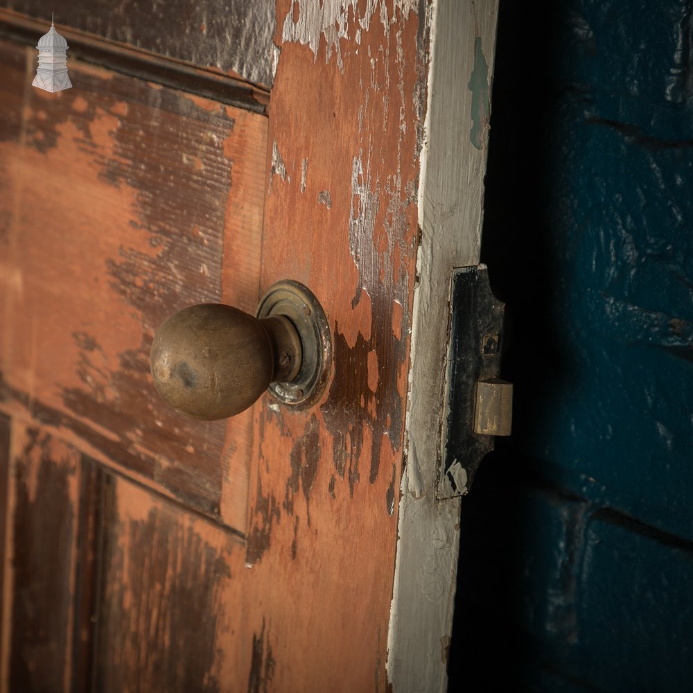 1930s 4-Panel Wooden Door