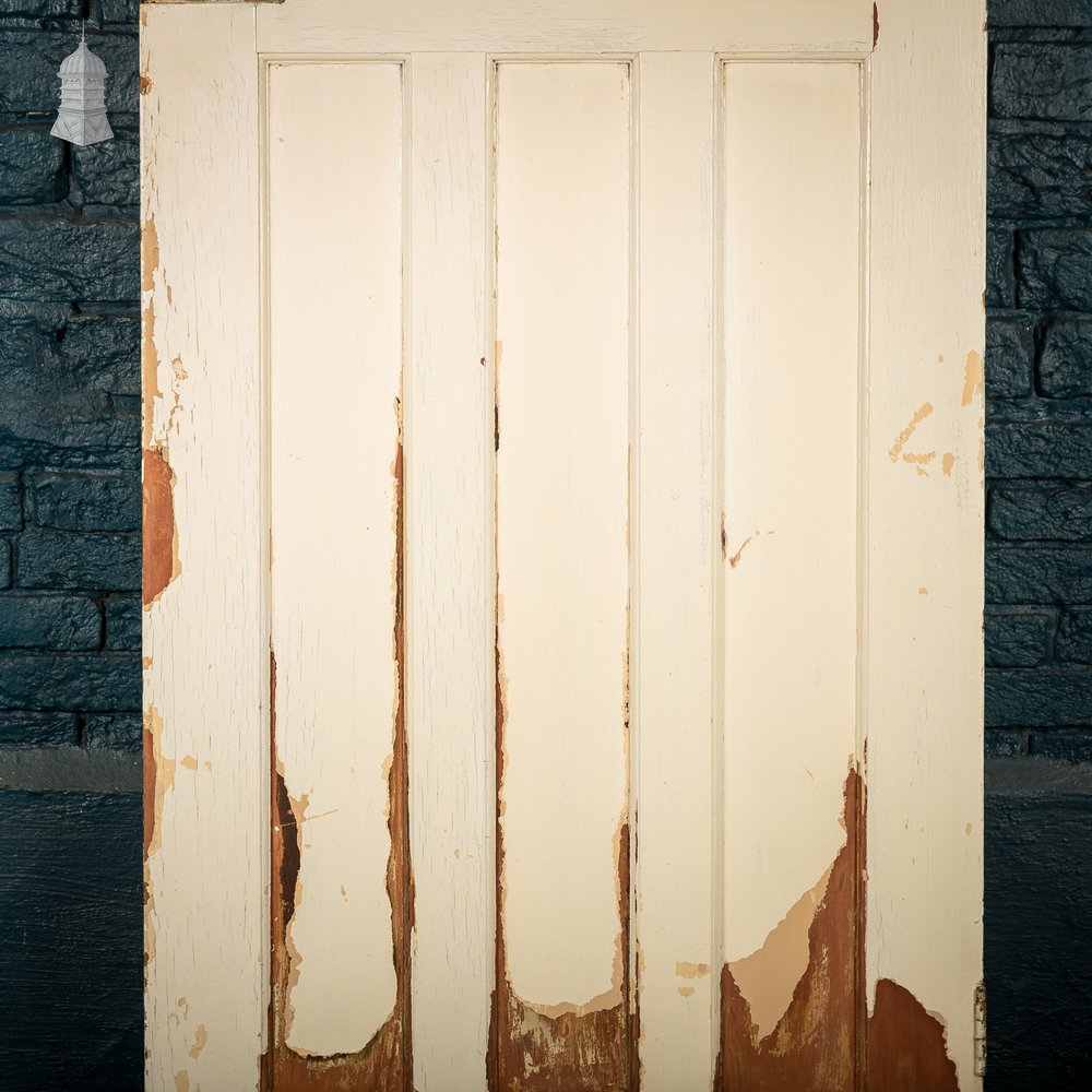 1930s 4-Panel Wooden Door