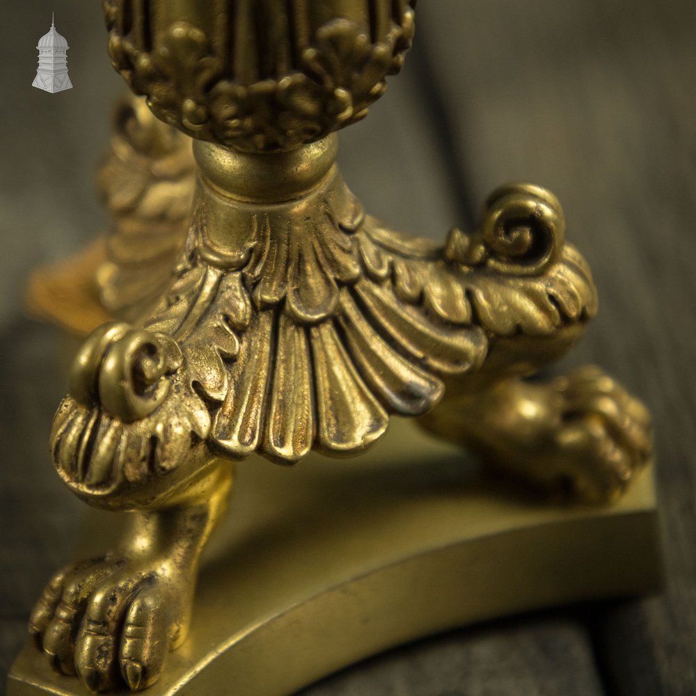 Regency Style Lamp. Converted Candlestick Table Lamp