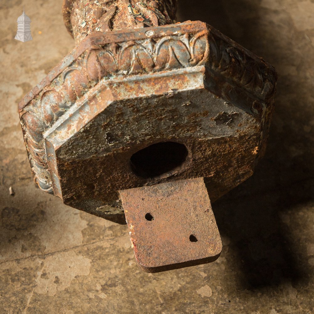 Cast Iron Columns 12.5ft by Walter Macfarlane & Co. Batch of 4