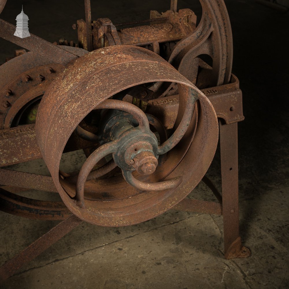 19th C Agricultural Chaff Cutter Manufactured by E.H Bentall & Co Heybridge