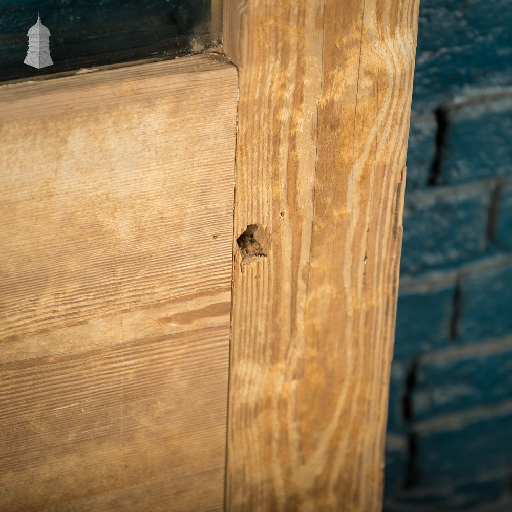 Glazed Pine Door, 4 Panel