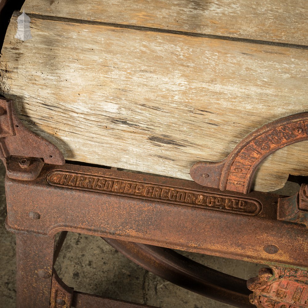 Harrison, McGregor Co Ltd 19th C Agricultural Chaff Cutting Machine