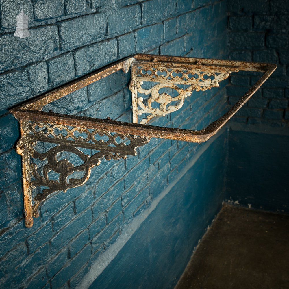 19th C Cast Iron Sink Bracket