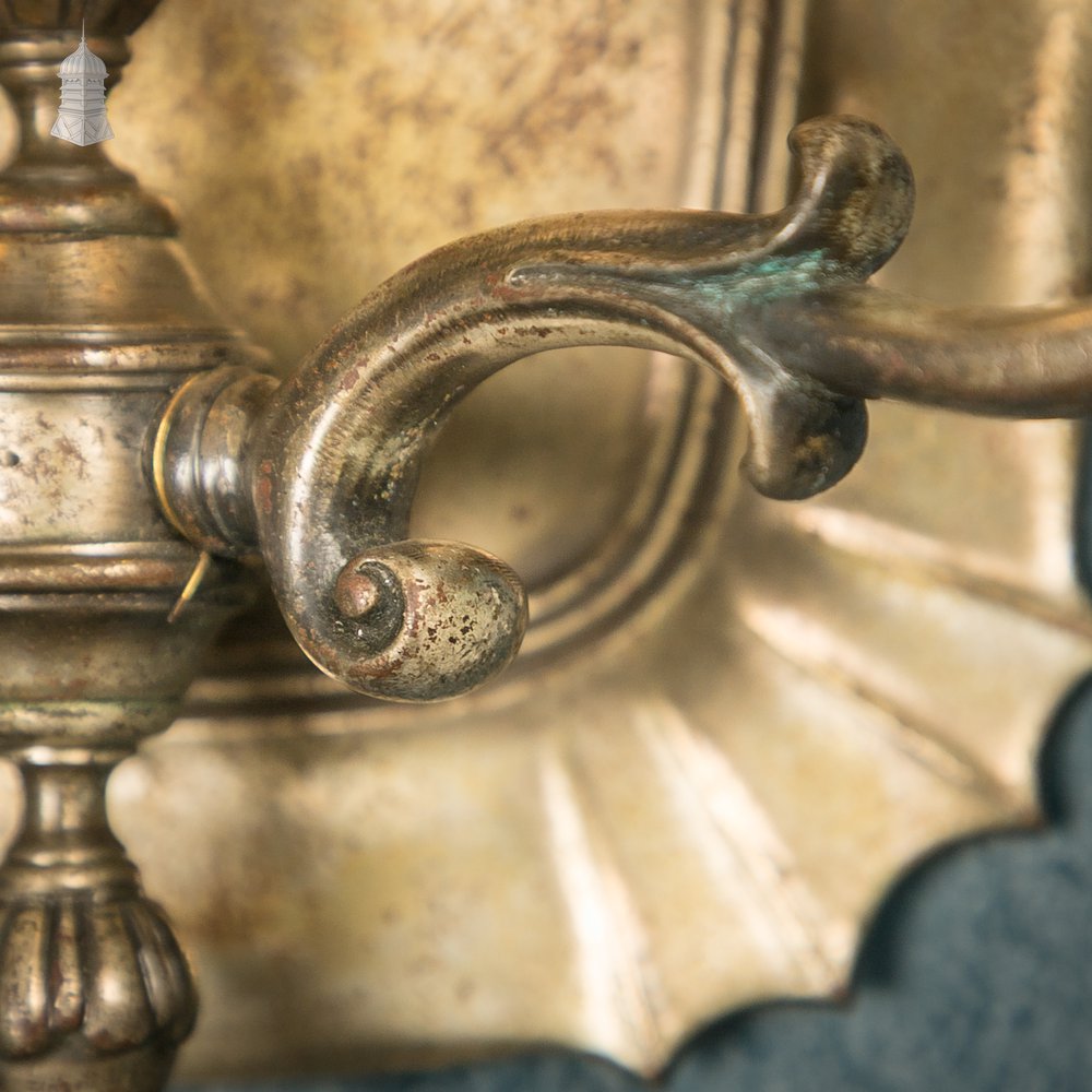 Two Candle Wall Sconce – Antique, Rewired