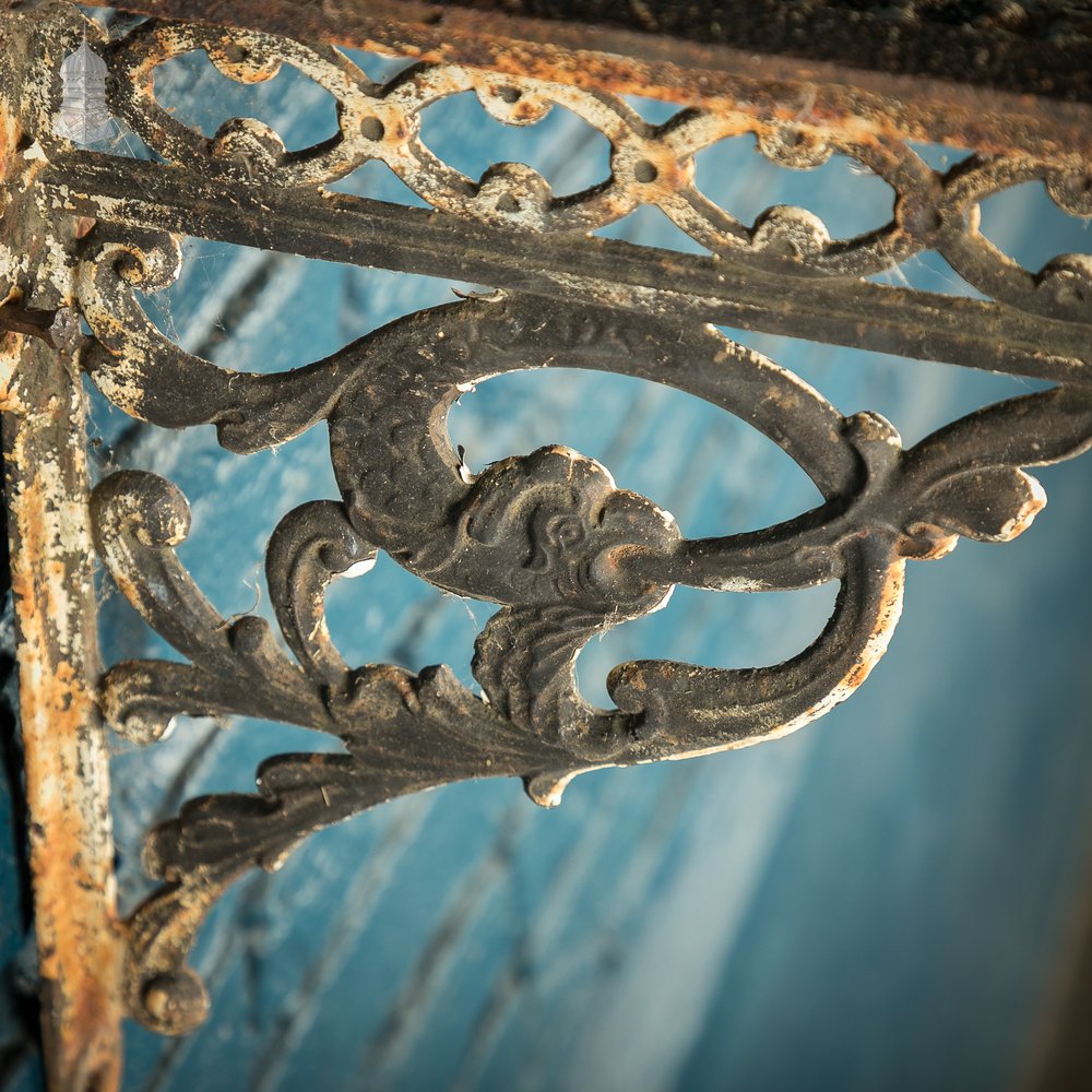 19th C Cast Iron Sink Bracket