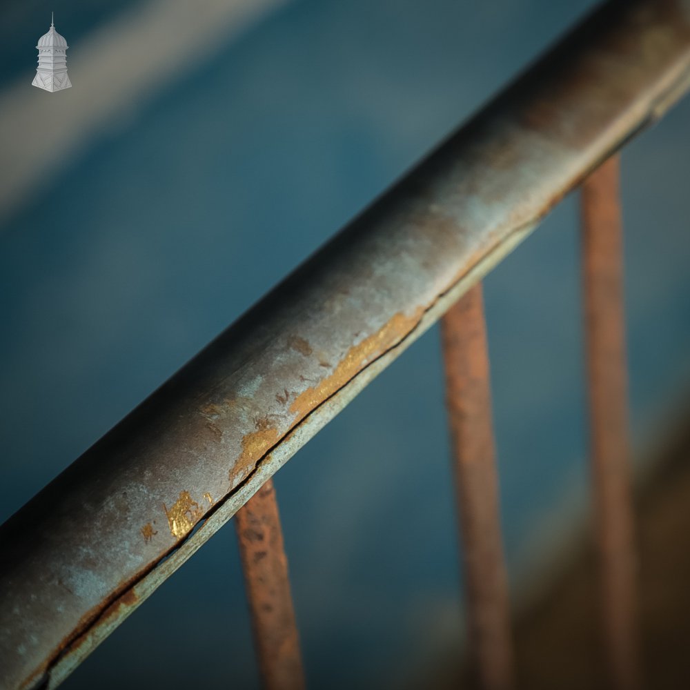 Antique Wrought Iron and Brass Nursery Fireguard