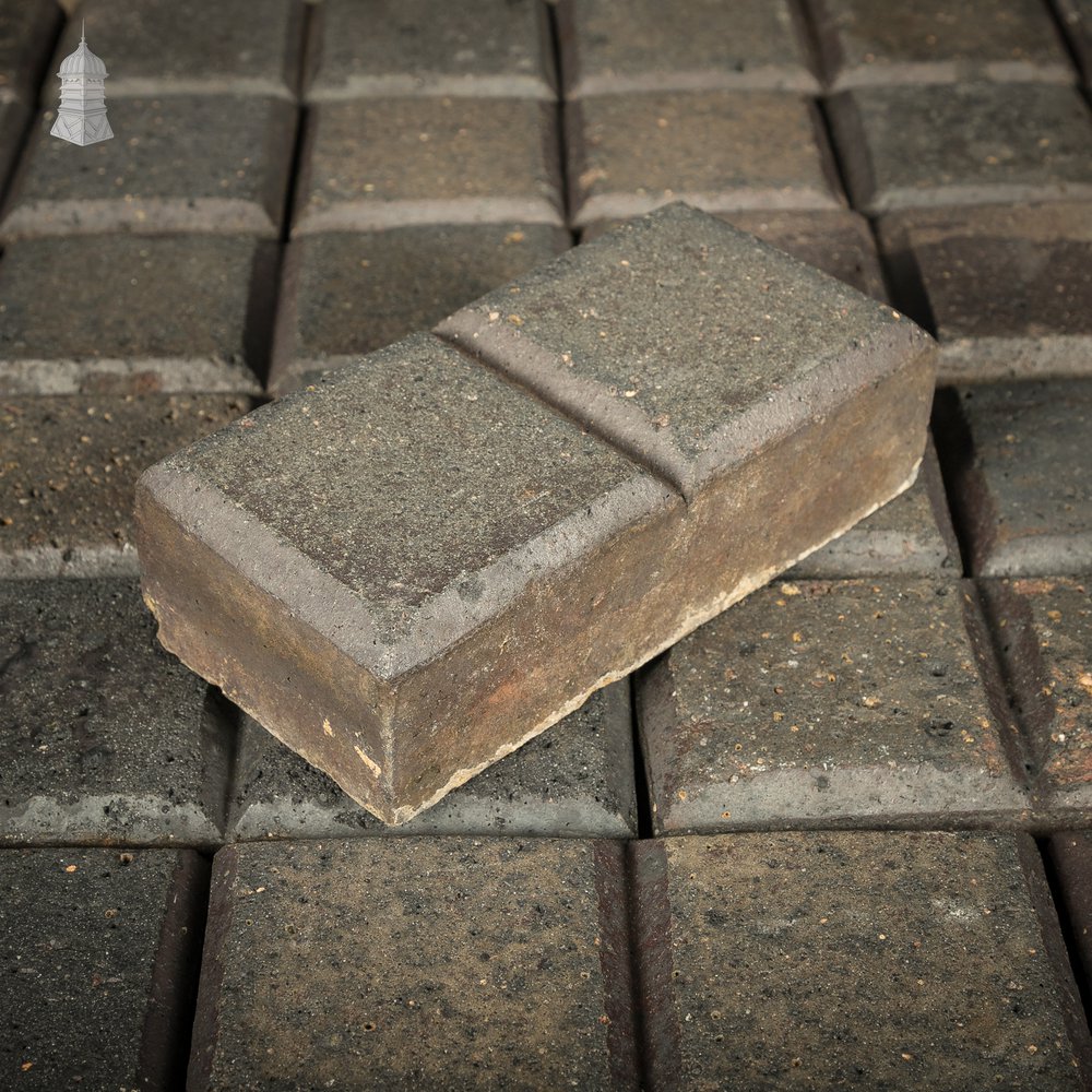 Reclaimed Stable Bricks, 270 Pavers, Staffordshire Blue Doubles