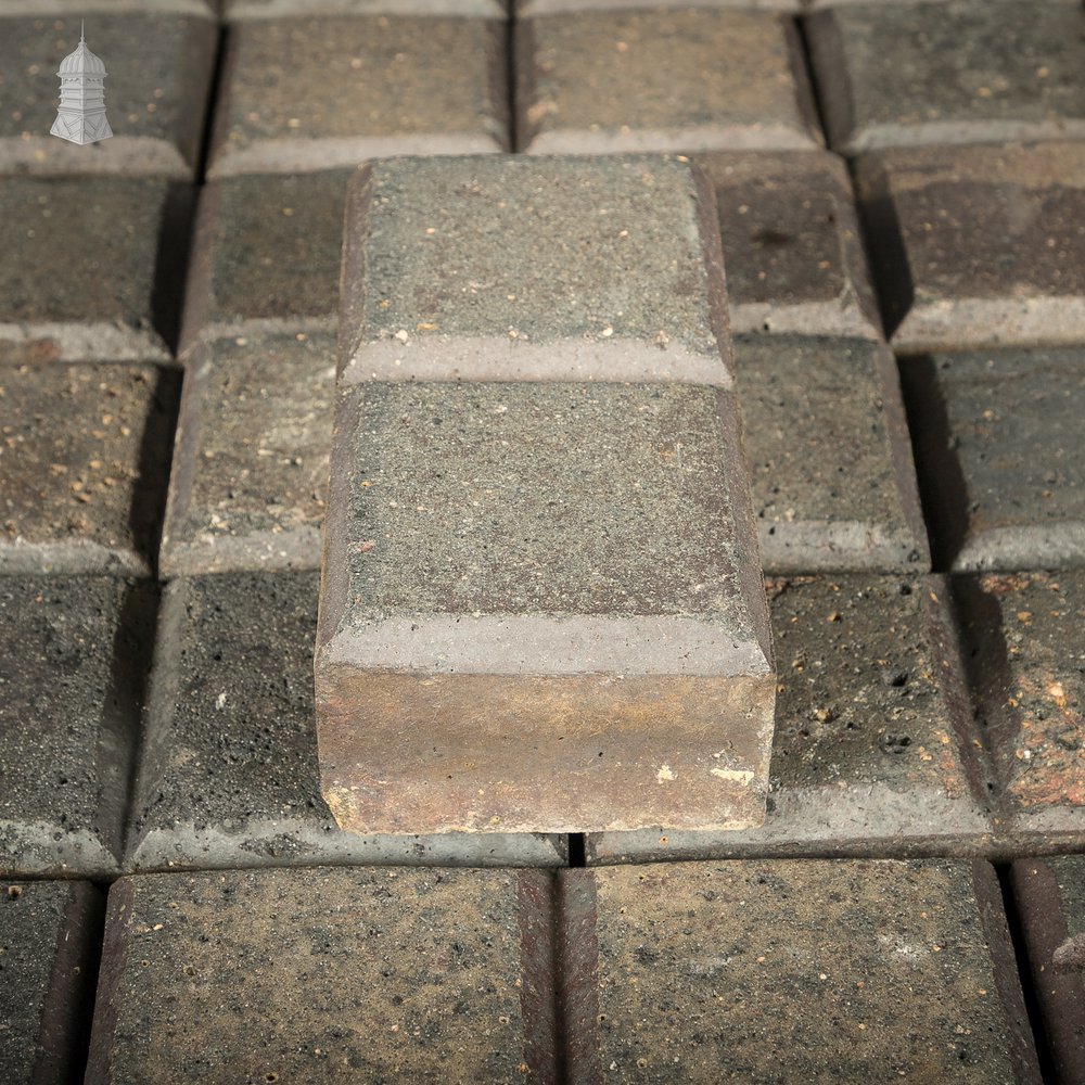 Reclaimed Stable Bricks, 270 Pavers, Staffordshire Blue Doubles