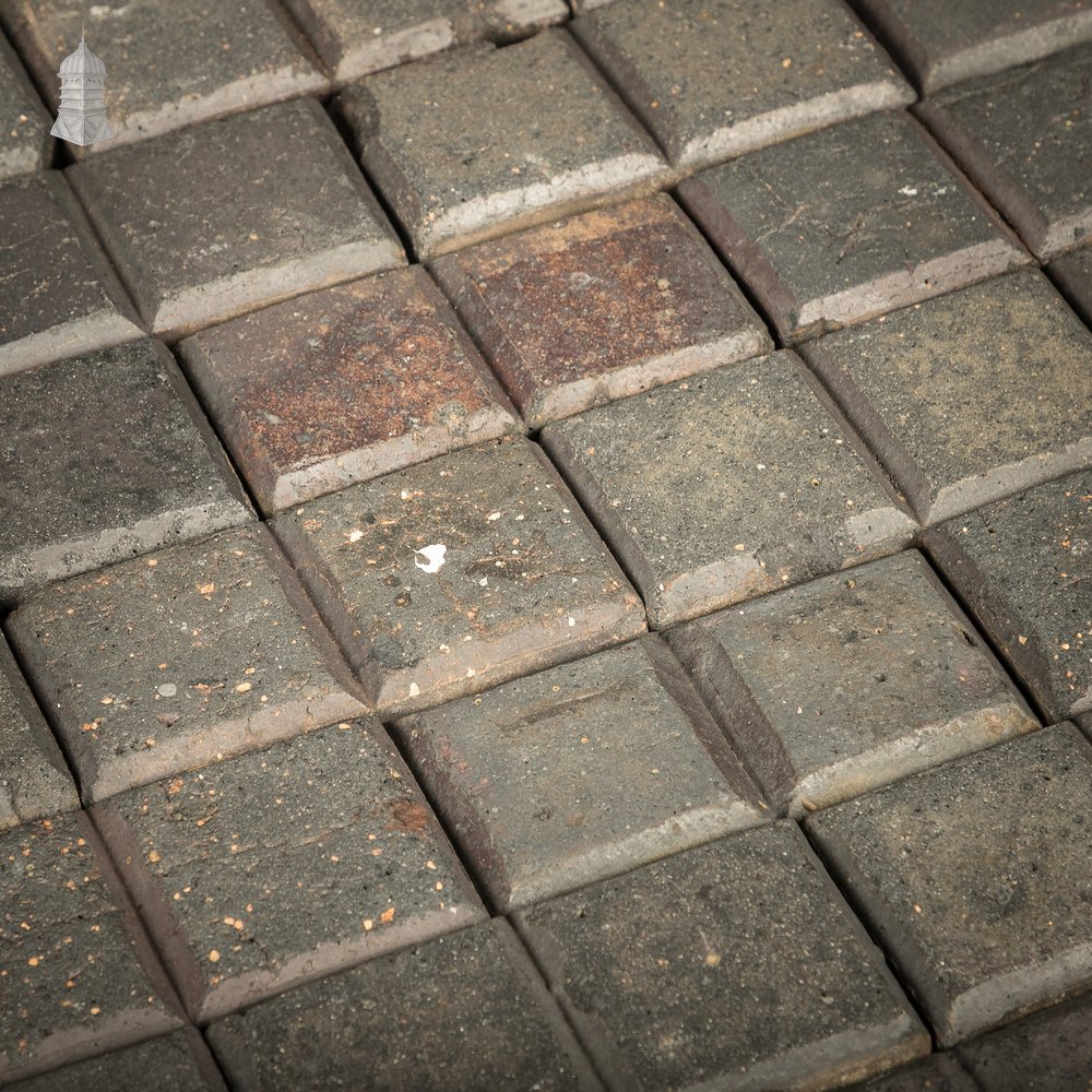 Reclaimed Stable Bricks, 810 Pavers, Staffordshire Blue Doubles