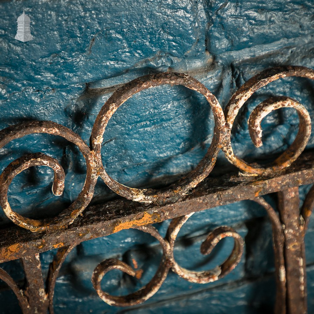 Scrollwork Driveway Gates, Victorian Wrought Iron