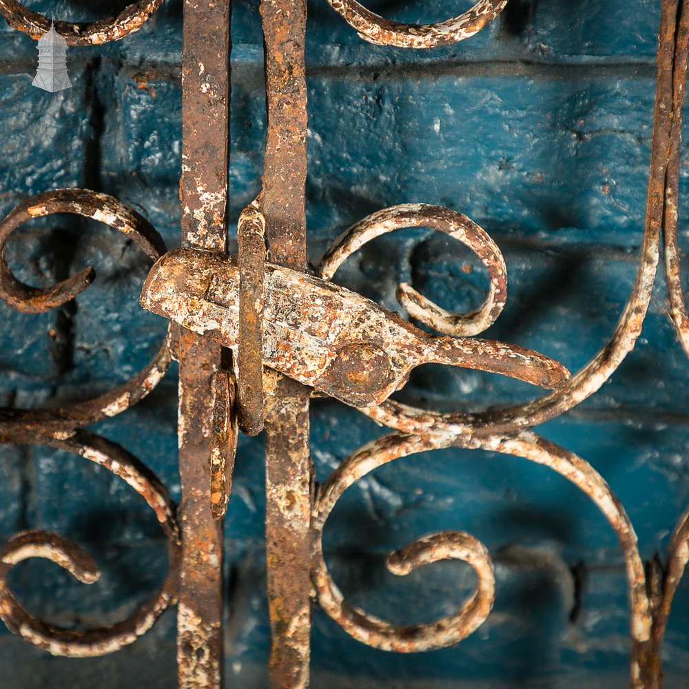 Scrollwork Driveway Gates, Victorian Wrought Iron