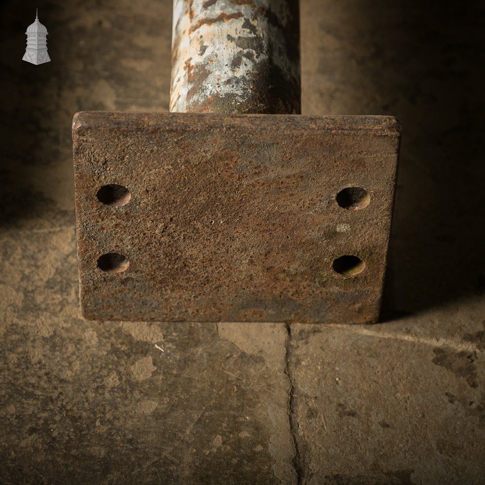 Cast Iron Pillars, 9 ft Tall - Columns Stanchions - Set of 5