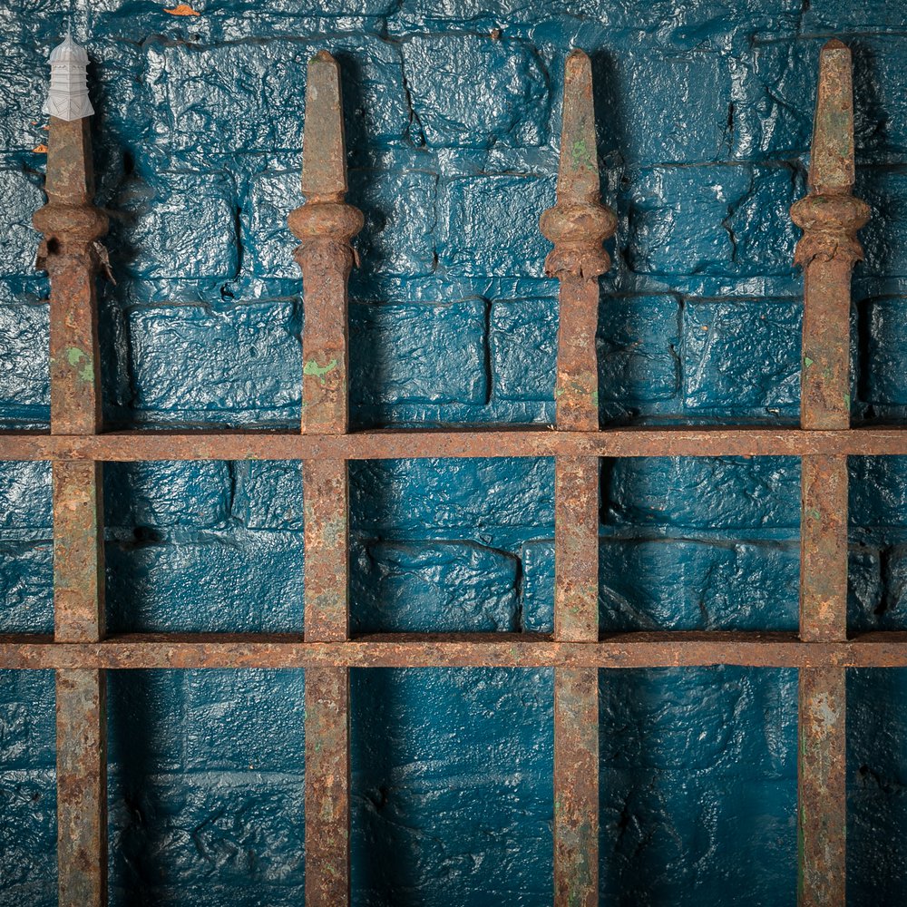 Wrought Iron Railing, Set of 2