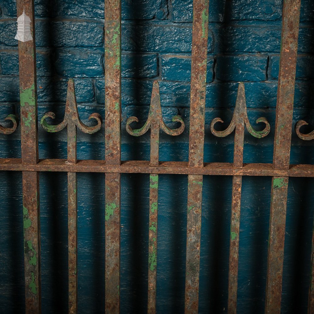 Wrought Iron Railing, Set of 2