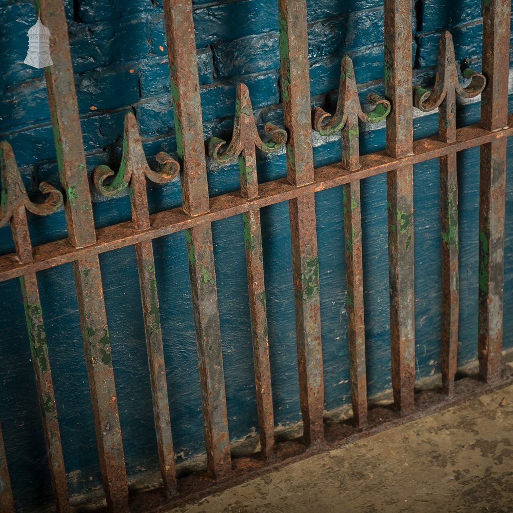 Wrought Iron Railing, Set of 2