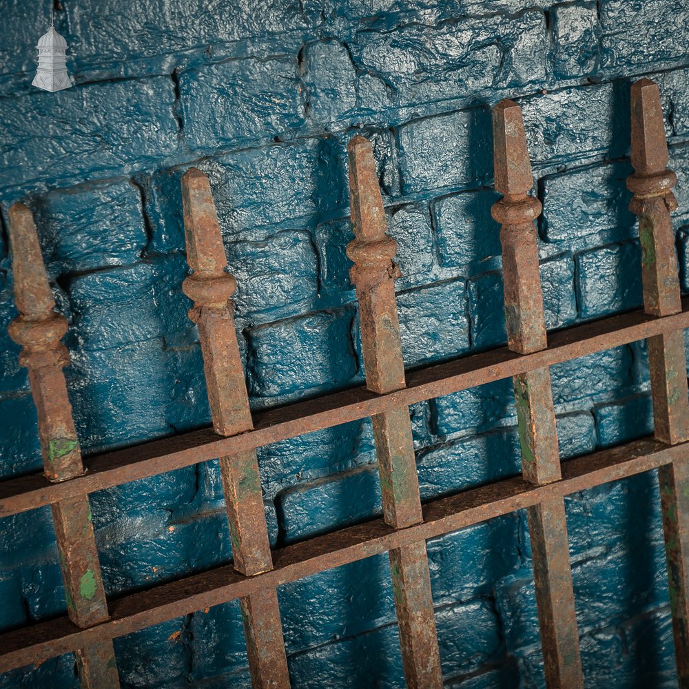 Wrought Iron Railing, Set of 2