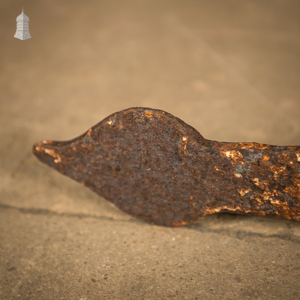 Spearhead Patress Plate and Fixing Arm.