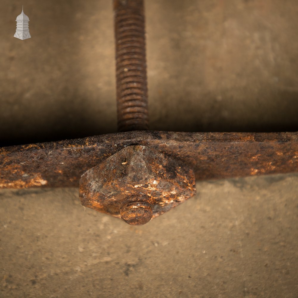 Spearhead Patress Plate and Fixing Arm.