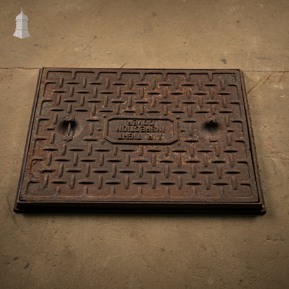 Airtight Inspection Cover, Reclaimed Cast Iron Manhole cover