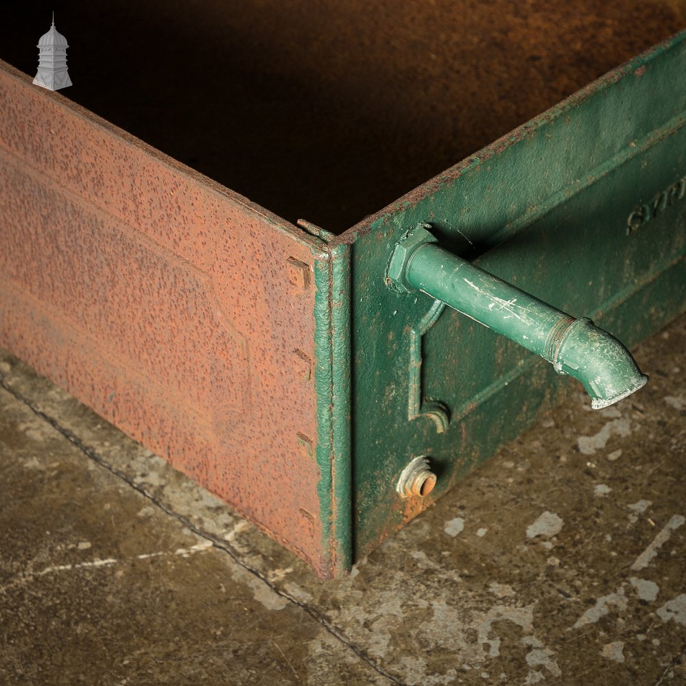 12 Foot Long 19th C Cast Iron Water Tank Trough Cistern - Syrett Bury