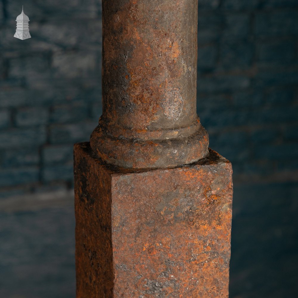 Cast Iron Columns, Pair of Reclaimed Stanchions