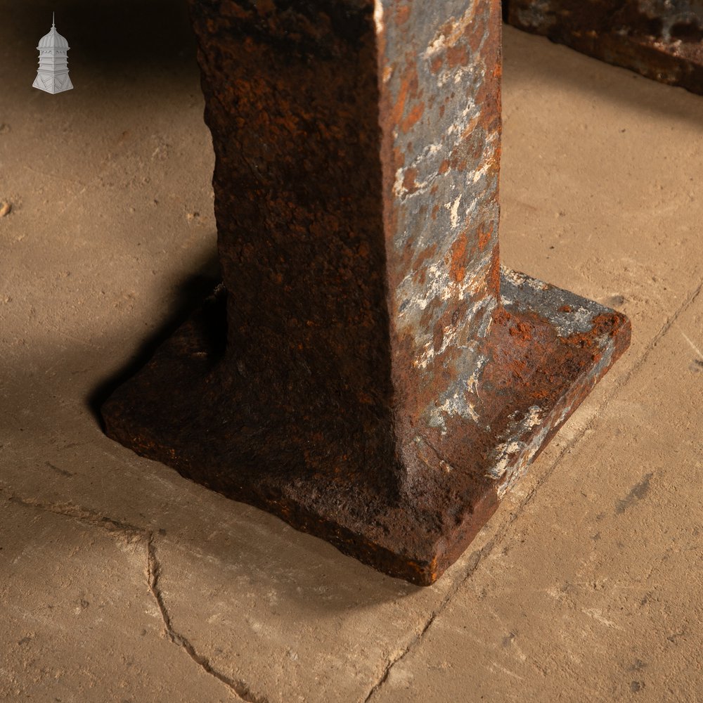 Cast Iron Columns, Pair of Reclaimed Stanchions