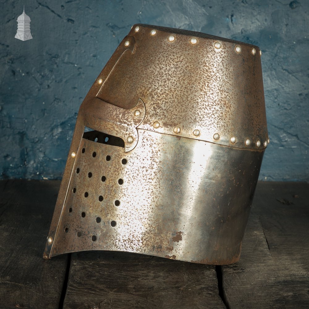 ‘Great Helm’ Knights Crusade Style Armor Helmet