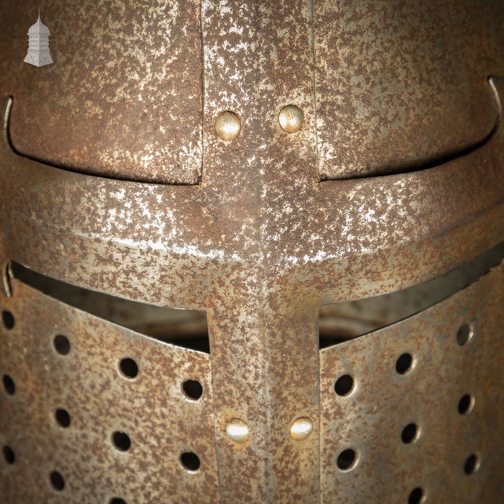 ‘Great Helm’ Knights Crusade Style Armor Helmet