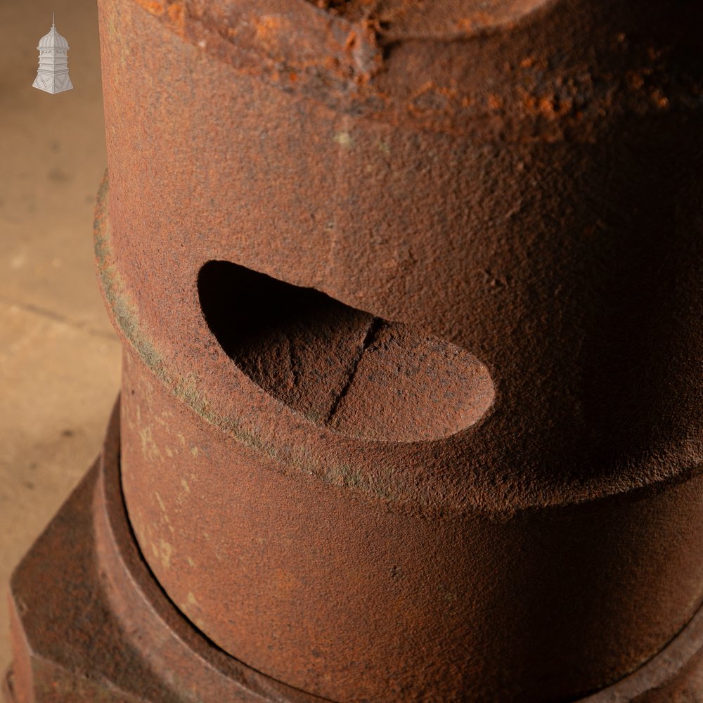 Industrial Stove or Furnace Body, Reclaimed, Cast Iron