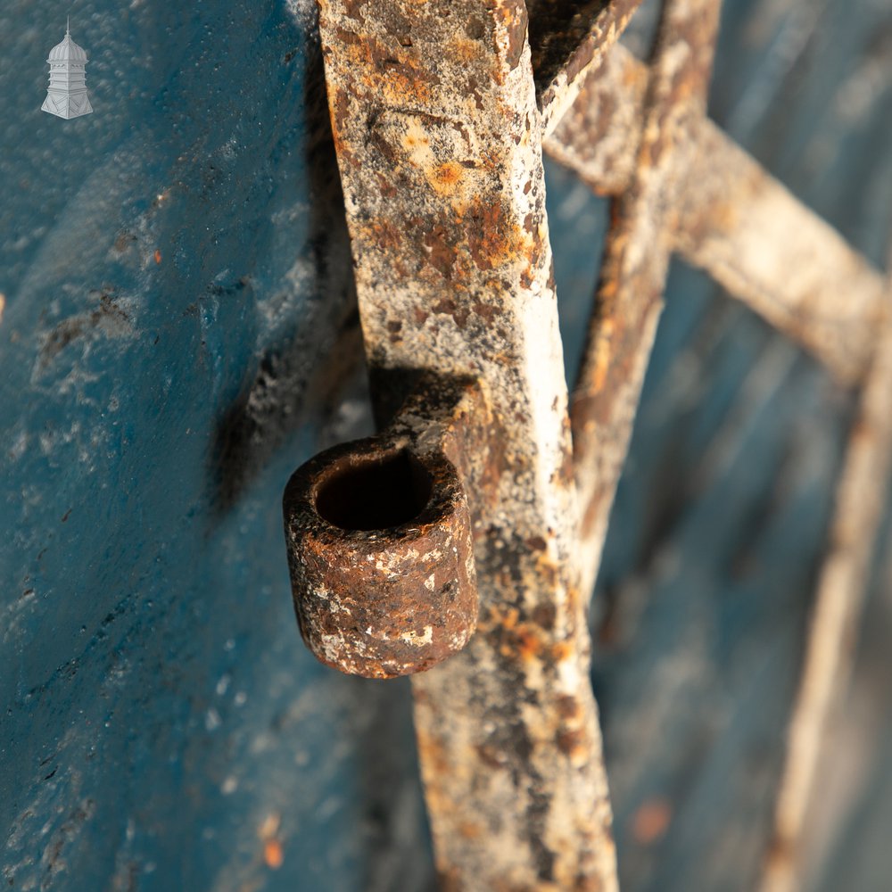 Diamond Lattice Gate, Wrought Iron