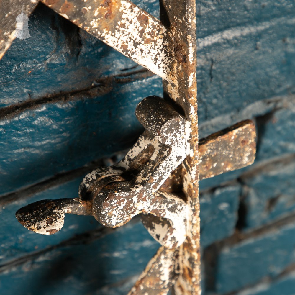 Diamond Lattice Gate, Wrought Iron
