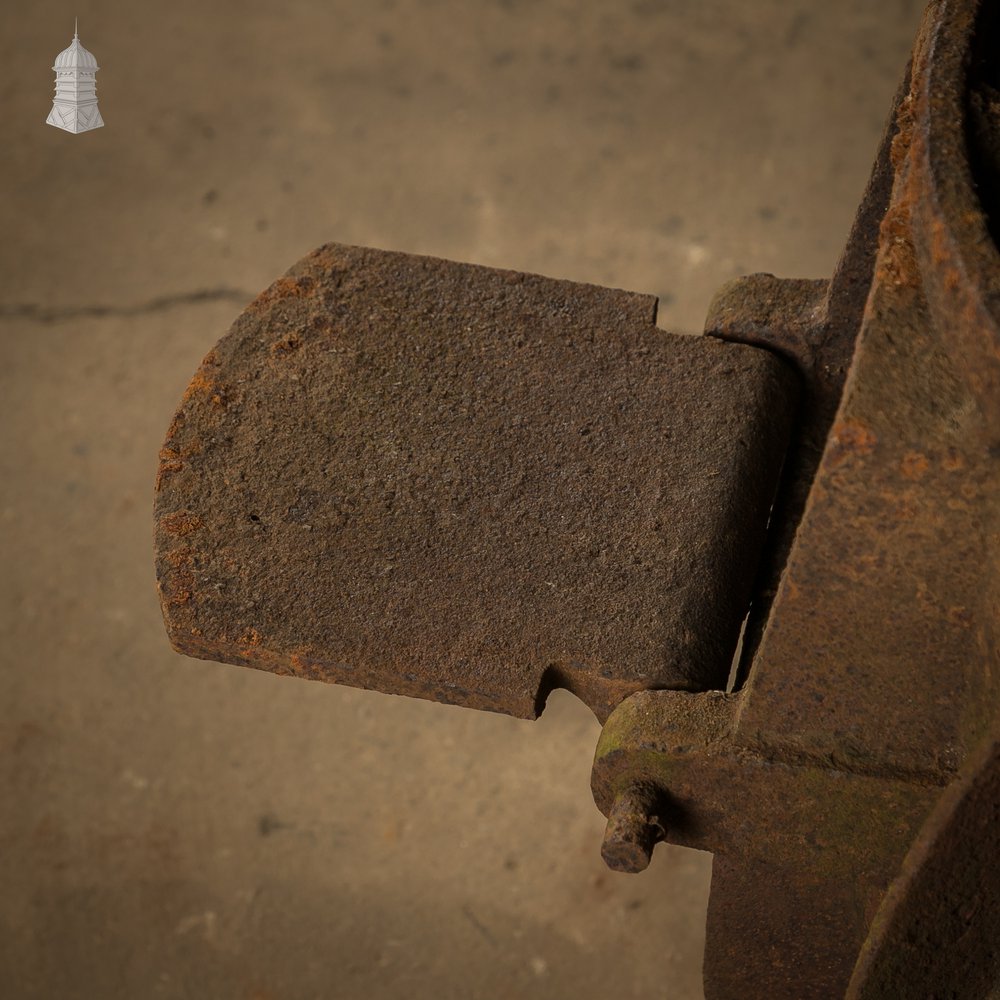 Gurney Stove Body Section, Cast Iron with Finned Radiator Forms