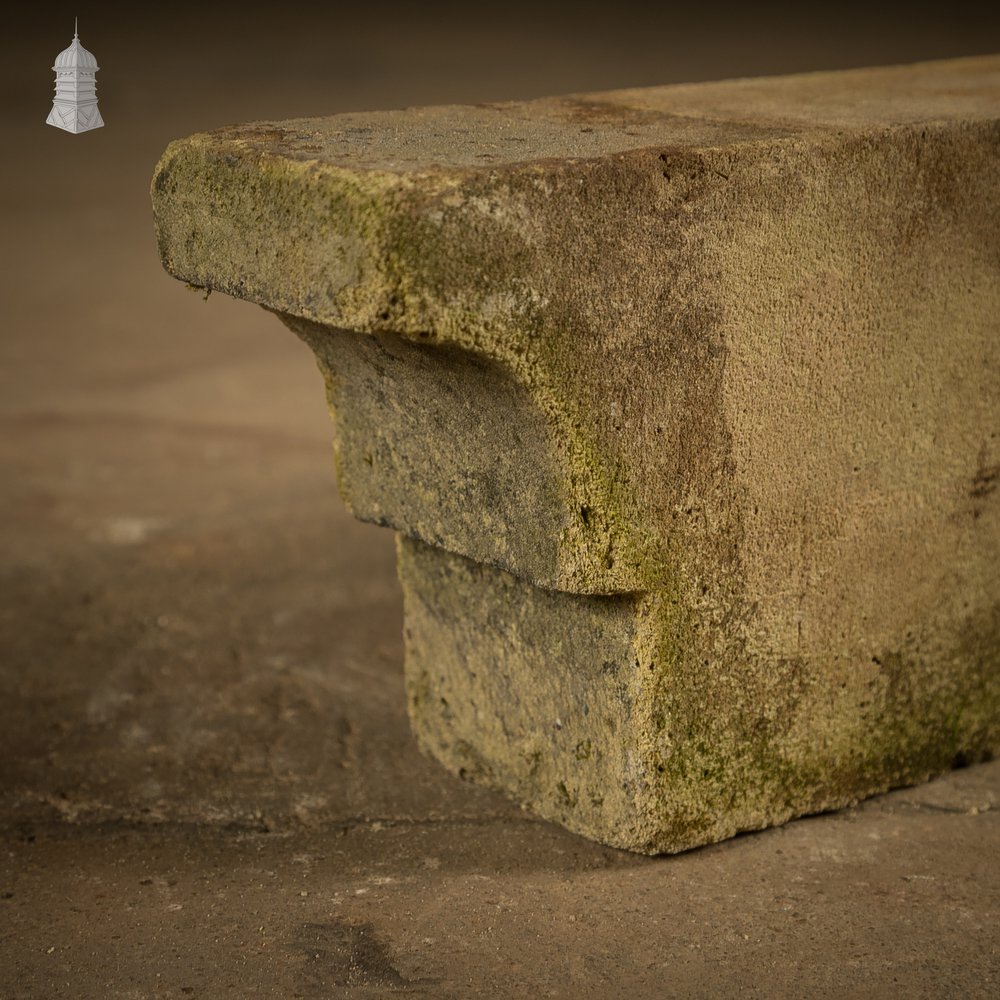 Buff Stepped Header Bricks, Reclaimed