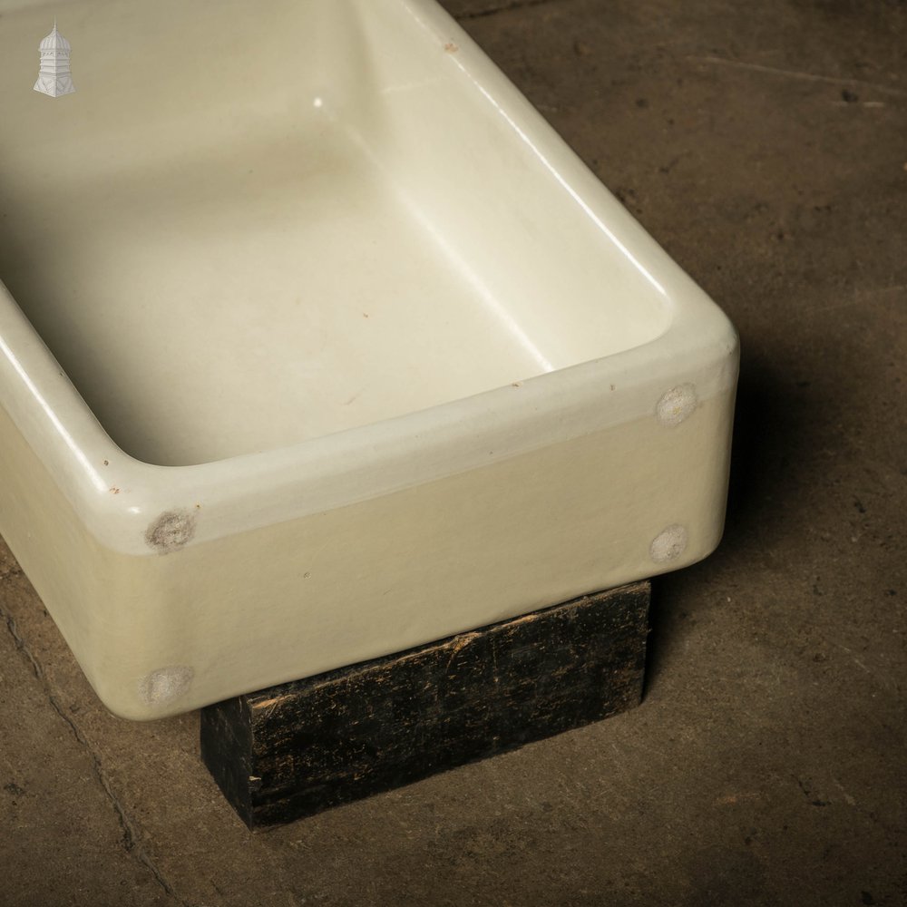 Cane and White Butler Sink