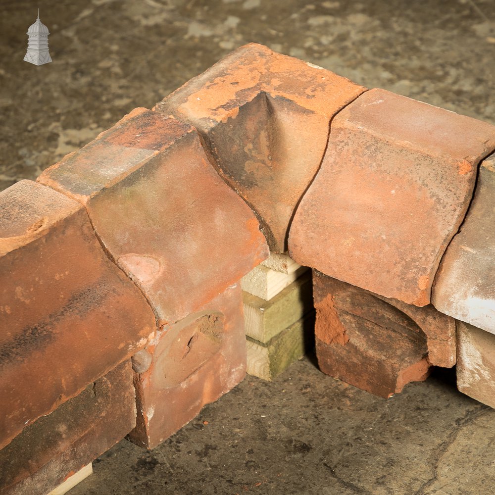 Square 19th C Red Brick Window Reveal