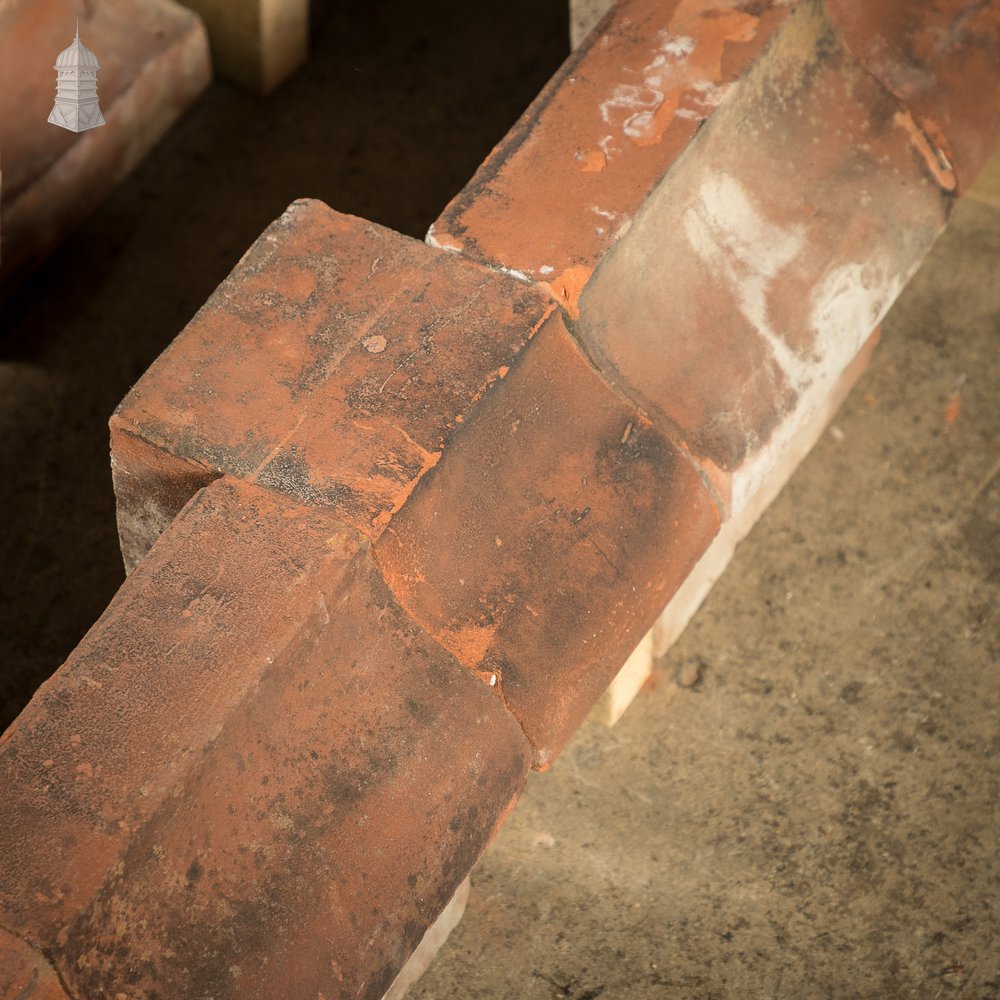 Pair of 19th C Red Brick Windows