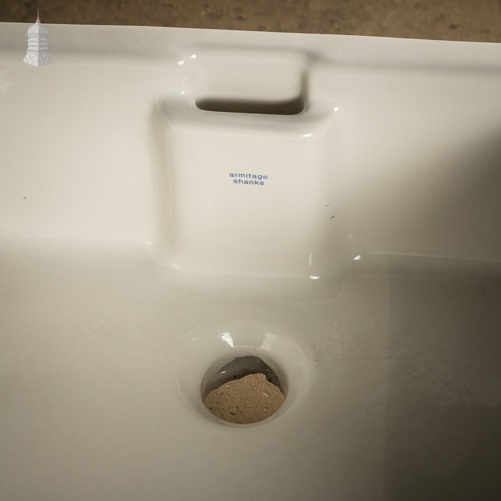 Belfast Sink with Integral Drainer and Weir Overflow