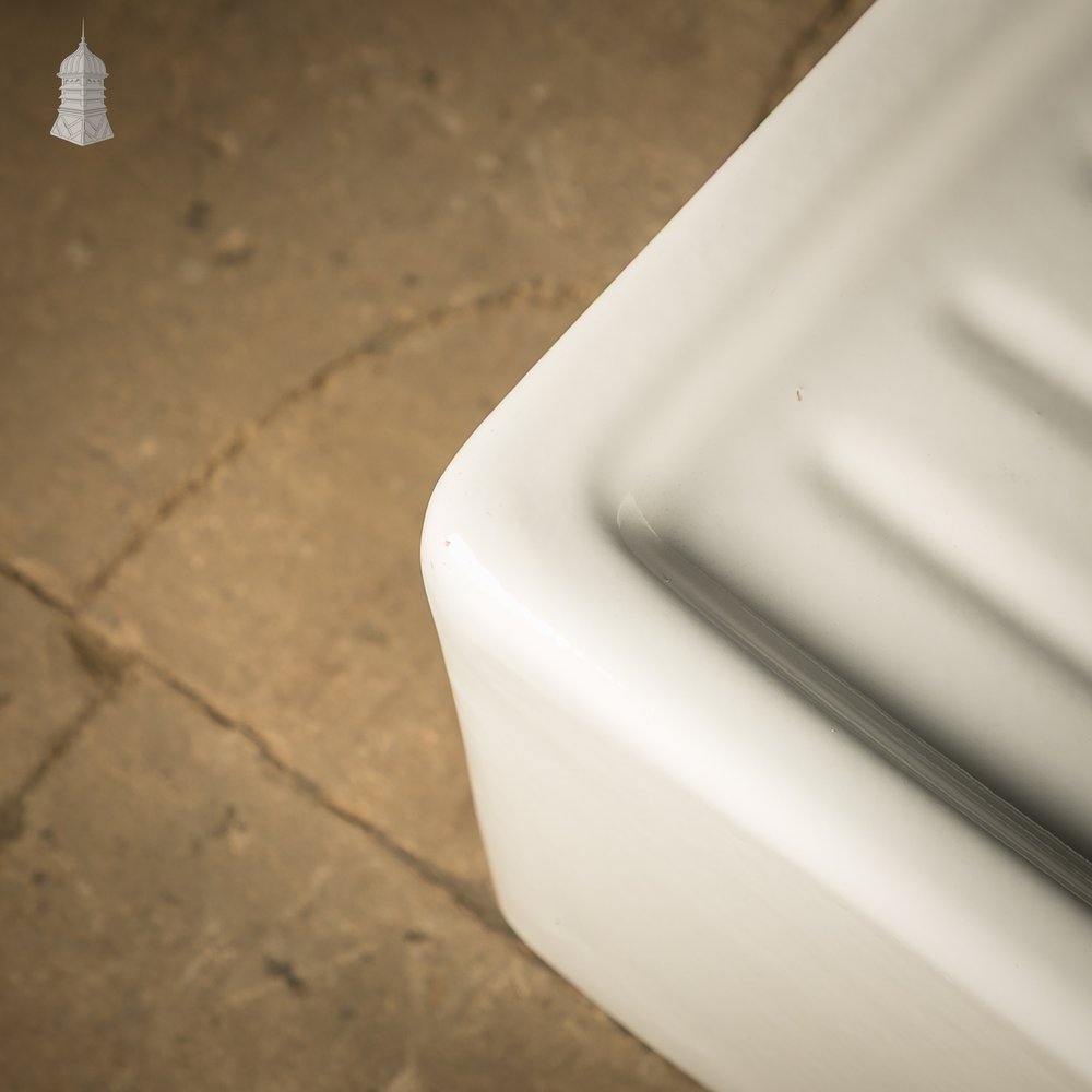 Belfast Sink with Integral Drainer and Weir Overflow