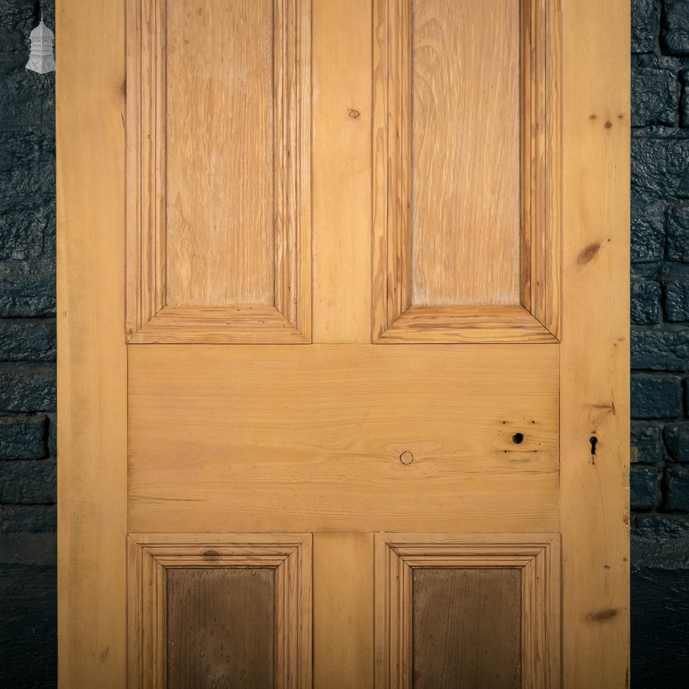 Pine Paneled Door, Victorian 5 Panel