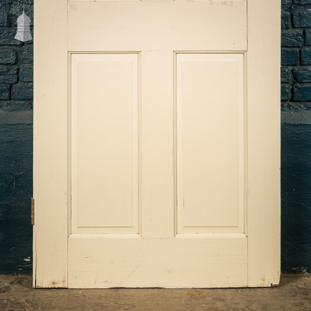 4-Panel Moulded Door, White Painted Finish