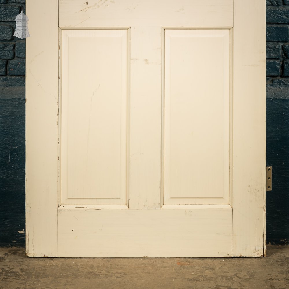 4-Panel Moulded Door, White Painted Finish