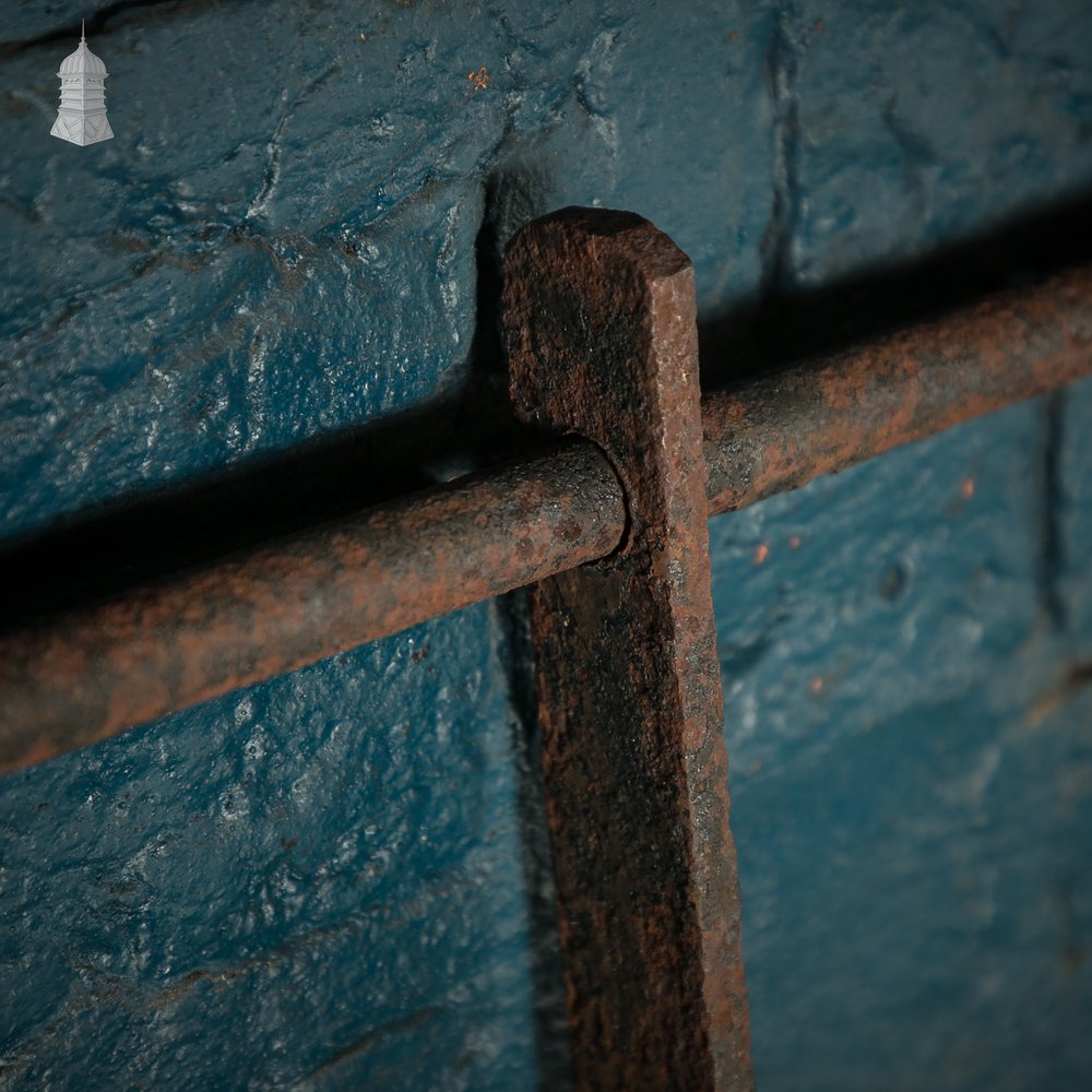 Estate Railings and Gate Set, Reclaimed Wrought Iron Fencing Panels