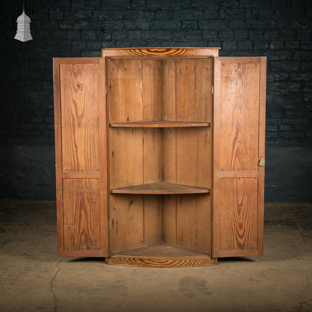 Corner Cupboard, Pitch Pine