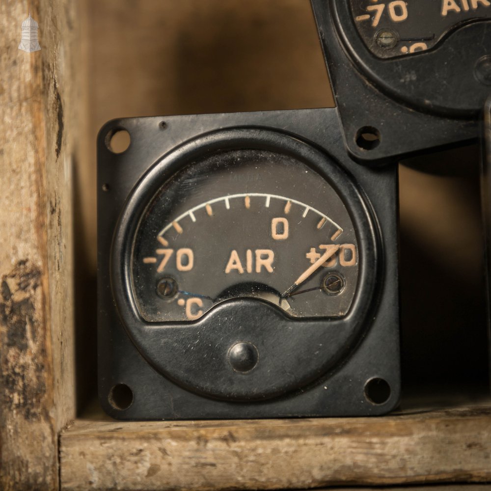 Aircraft Dials and Switches, Small Boxed Collection