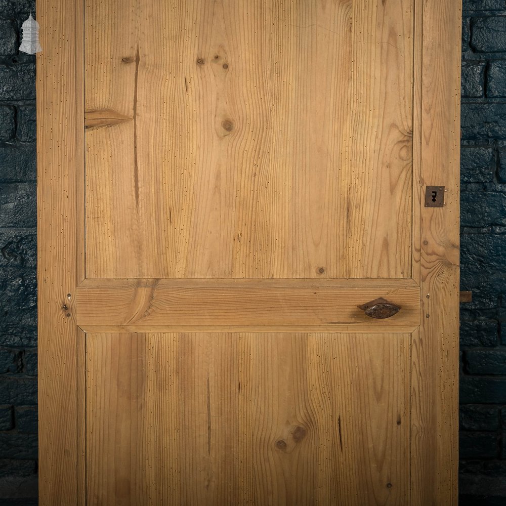 Victorian Paneled Door, Pine 2 Panel