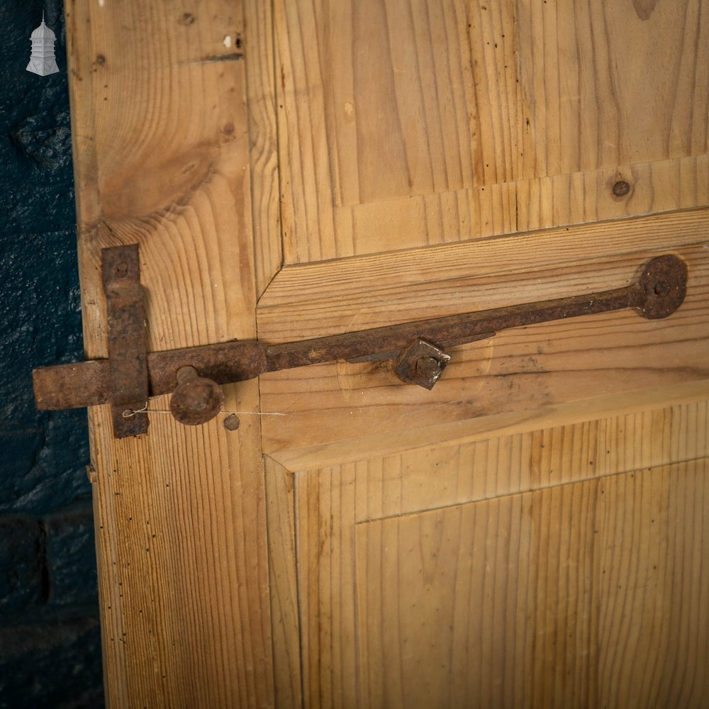 Victorian Paneled Door, Pine 2 Panel